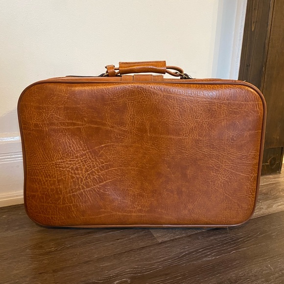 JETSTREAM vintage leather luggage 🧳 - Picture 2 of 6